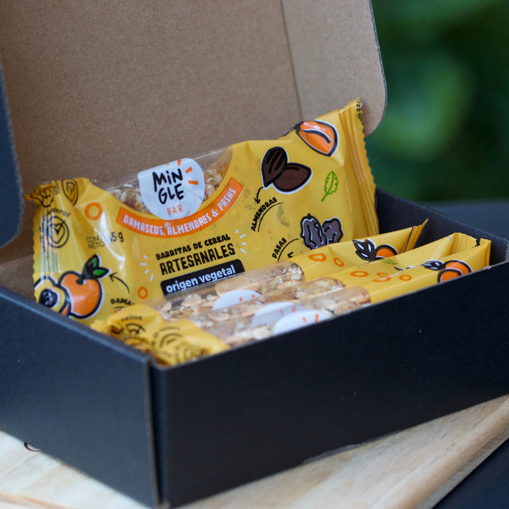 Barrita de Cereal Damascos, Almendras y Pasas Pack 5 un.