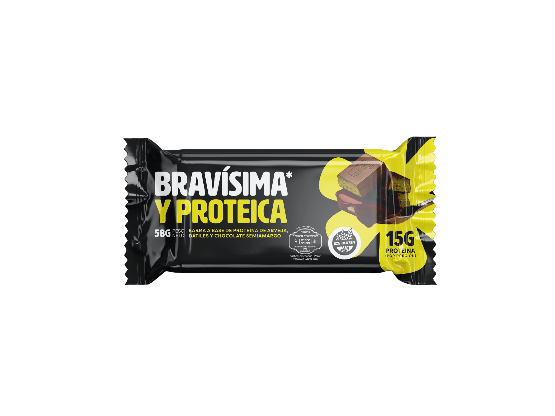 Barra Proteica Bravísima Cacao (Pack 12 un.)